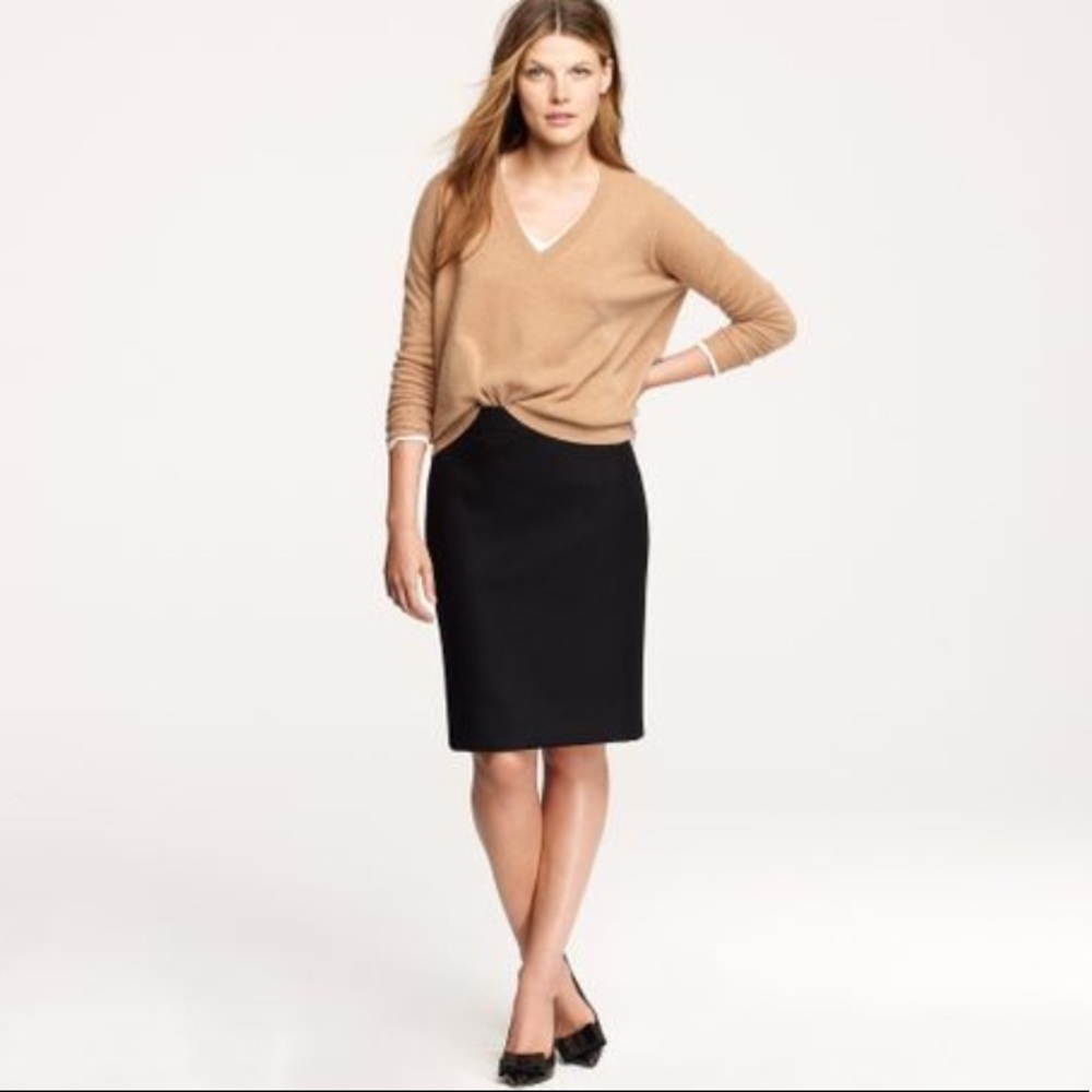 J. Crew Black No. 2 Pencil Skirt 4